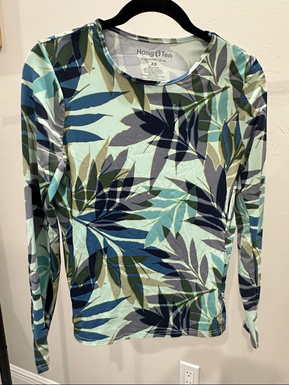 Hang Ten Long Sleeve Rash Guard, NWOT